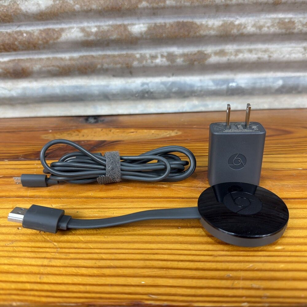 Google Chromecast 2nd Generation 1080p Media Streaming Device - Black (NC2-6A5)